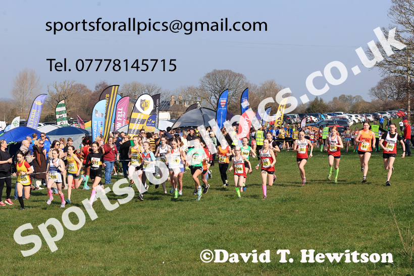 Girls Under-13s 2026 Start Fitness NEHL, Eltringham, Mickley, Northmberland. Photo: David T. Hewitson/Sports for All Pics